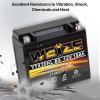 imageWeize YTX30LBS Battery Replacement Yuasa YIX30L Motorcycle Battery  Factory Sealed  Maintenance Free  High Performance ETX30L BS For Harley Davidson Polaris SportsmanYTX20HL