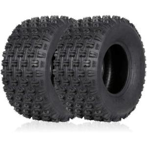 imageWeize Set of 4 Sport ATV UTV Tires 21x710 Front ampamp 20x109 Rear 4PR Rear Tire Replacement20109P314