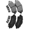 imageWEIZE Front Disc Brake Pads and Rotors Kit for Truck ampamp Tow with CarbonFiber Ceramic Brake Pads Fit for Chevy Silverado Suburban 1500 GMC Yukon Sierra Cadillac Escalade ESV EXT XTSJeep Wrangler 0717 Front