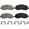 imageWEIZE Front Disc Brake Pads and Rotors Kit for Truck ampamp Tow with CarbonFiber Ceramic Brake Pads Fit for Chevy Silverado Suburban 1500 GMC Yukon Sierra Cadillac Escalade ESV EXT XTSJeep Compass Patriot 0717 Front