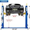 imageWEIZE 11000lbs Two Post Car Lift Auto Lifts with 220V 3HP Motor Double Safety Lock Release 2Post Car Lift Hoist Equipment for Home Garage and Shop Automotive Truck Clear Floor HoistWZ912000lbs
