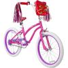 imageWEIZE Girls Bike for 312 Years Old Kids 14 16 20 Inch Kids Bike with Training Wheels Streamers Basket and Doll Seat Children Bicycles with Coaster Brake Multiple ColorsPink