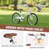 imageWEIZE Girls Bike for 614 Years Old 20 24 Inch Kids Bike with Basket and Kickstand Retro Style Childrens Bicycle for Teen Girls Lightweight Steel Frame Multiple ColorsWhite