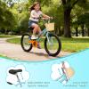 imageWEIZE Kids Bike 16 20 Inch Children Bicycle for Boys ampamp Girls Ages 412 Years Old Rider Height 4162 Inch Adjustable Seat ampamp Handlebars Coaster Brake Multiple Color OptionsBlue