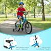 imageWEIZE Kids Bike 16 20 Inch Children Bicycle for Boys ampamp Girls Ages 412 Years Old Rider Height 4162 Inch Adjustable Seat ampamp Handlebars Coaster Brake Multiple Color OptionsDark blue