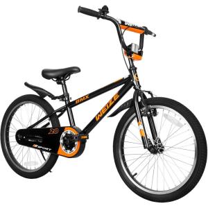 imageWEIZE Kids Bikes16 20 Inch Boys Bike for KidsBMX Style Bicycle for Boys Girls Ages 412 Years OldKids Bicycle with Adjustable SeatTraining WheelsFront and Rear FenderMultiple Color OptionsBlack
