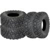 imageWEIZE 27x912 Front ampamp 27x1112 Rear ATV UTV AllTerrain Tires 6 PR Set of 4 HighPerformance OffRoad Tires for Outdoor Use