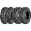 imageWEIZE 24x812 Front ampamp 24x1011Rear ATV UTV AllTerrain Tires 6 PR Set of 4 HighPerformance OffRoad Tires for Outdoor Use