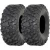 imageWEIZE 27x1112 ATV Tires 27x11x12 Rear All Terrain Tire 6PR Mud Gravel Sand Rocky and UTV Tires Set of 2
