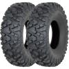imageWEIZE All Terrain ATV Tires Front 27x912 6PR 27x9x12 UTV Tire Set of 2