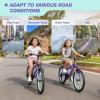 imageWEIZE 20 24 Inch Kids Mountain BikeKids Bike for Girls Age 614 Year Old6 Speed Kid Bicycle with Front Suspension ForkAdjustable Seat HeightHighCarbon Steel FrameIdeal for Girl AdventurersPurple