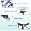 imageWEIZE 20 24 Inch Kids Mountain BikeKids Bike for Girls Age 614 Year Old6 Speed Kid Bicycle with Front Suspension ForkAdjustable Seat HeightHighCarbon Steel FrameIdeal for Girl AdventurersPurple