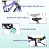 imageWEIZE 20 24 Inch Kids Mountain BikeKids Bike for Girls Age 614 Year Old6 Speed Kid Bicycle with Front Suspension ForkAdjustable Seat HeightHighCarbon Steel FrameIdeal for Girl AdventurersPurple