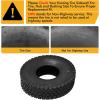 imageWEIZE 20x10008 Lawn Mower Tire 20x108 Tractor Turf Tire 20x10x8 NHS Tires 4 ply Tubeless 1200lbs Capacity Set of 2