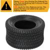 imageWEIZE 24x120012 Lawn Mower Tire 24x12012 Tractor Turf Saver Tire 4 ply Tubeless 1190lbs Capacity Set of 2
