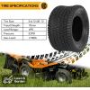 imageWEIZE 24x120012 Lawn Mower Tire 24x12012 Tractor Turf Saver Tire 4 ply Tubeless 1190lbs Capacity Set of 2