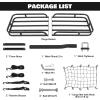 imageWEIZE 53 x 19 x 418 Inch Hitch Cargo Carrier 500 lbs Capacity Steel Hitch Cargo Rack Basket with Net Strap Tightener for Car SUV Truck Traveling Camping 2 ReceiverHITCH BASKET 53
